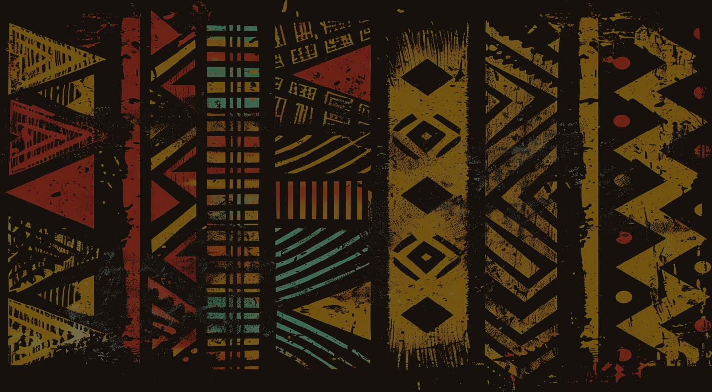 images of African canvas