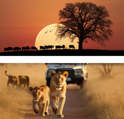 image of central Africa park